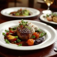 Western gastronomy plats on the table-2 Western gastronomy plats on the table-2