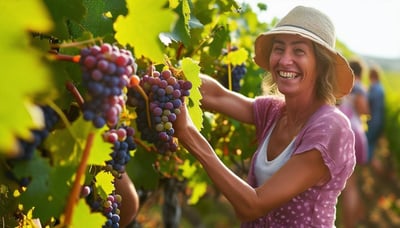 happy people picking grapes-Nov-22-2024-12-56-08-6983-AM
